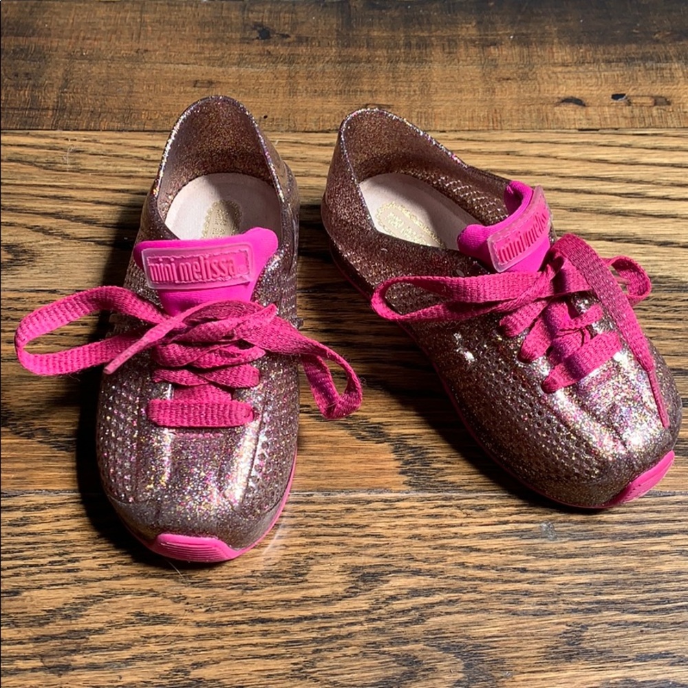 Girls Size 8 (24 Eur) Mini Melissa Jelly Shoes